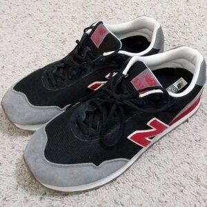 New Balance 515 V3 Men's 15 4E Black Gray Red Athletic Running Shoes Sneakers